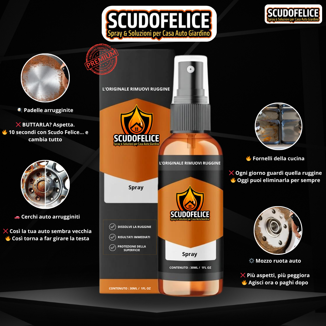 Spray Antiruggine ScudoFelice®